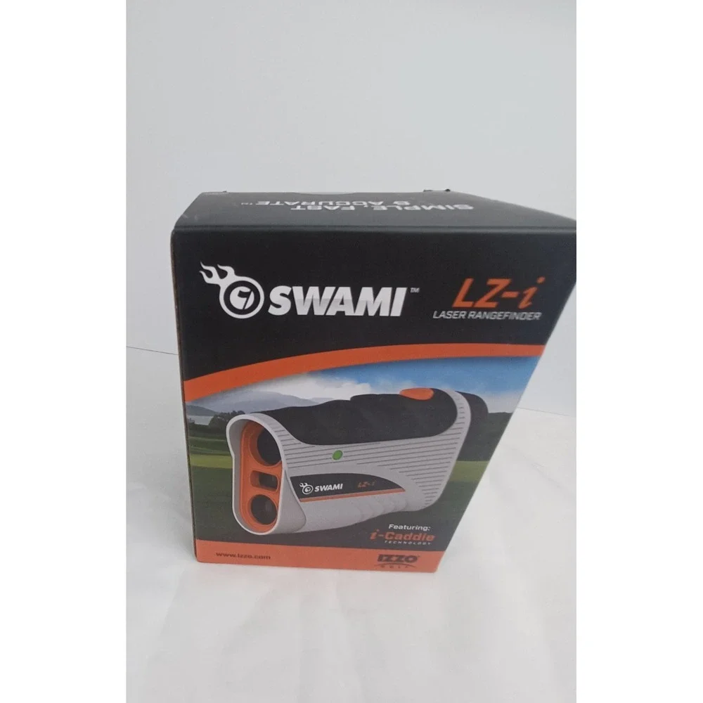 IZZO Golf Swami Laser Rangefinder with Slope, Pin Lock & Club Suggestion, 800 Ya